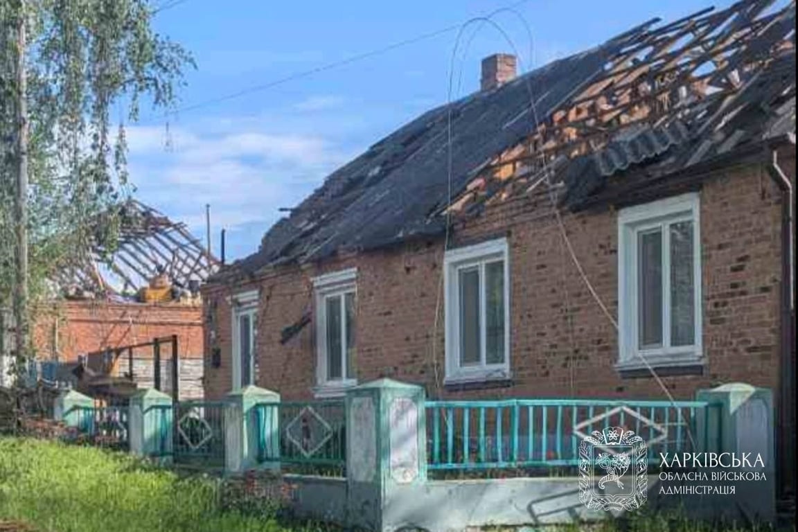 Атакований будинок на Харківщині