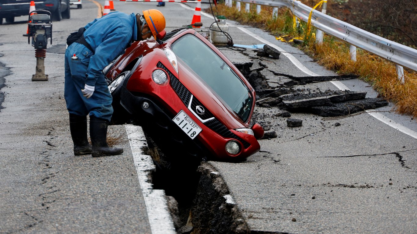 Мощное землетрясение в Японии — увеличилось количество жертв