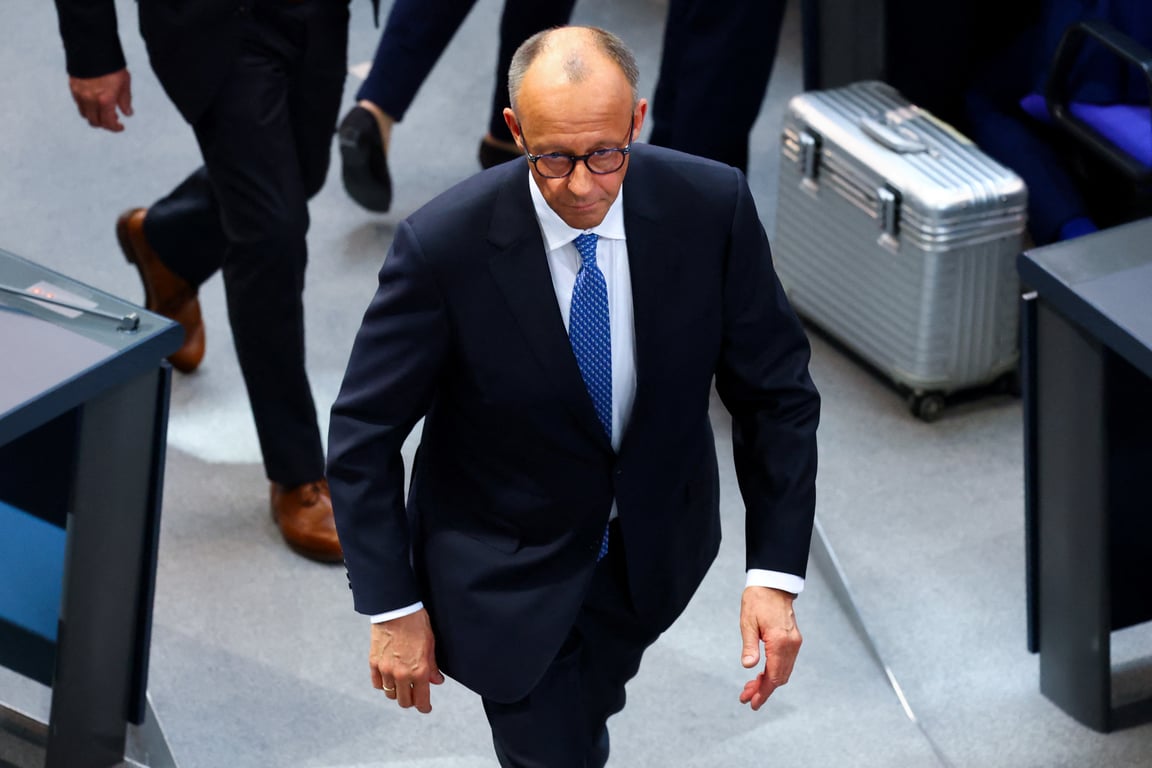 The new Chancellor of Germany Friedrich Merz