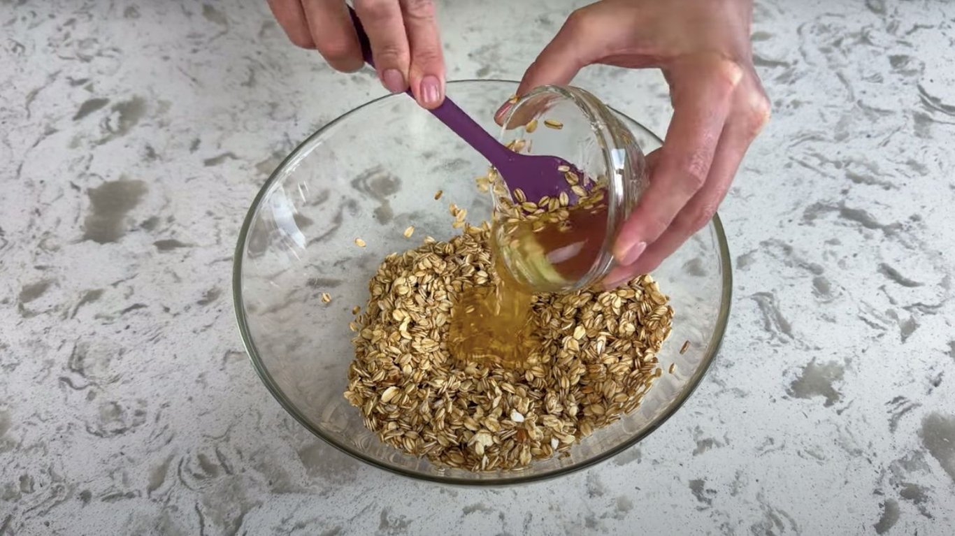 рецепт граноли з вівсянки 