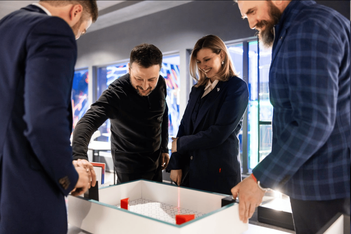 Зеленські відвідали відкриття першого в Україні музею математики - фото 3