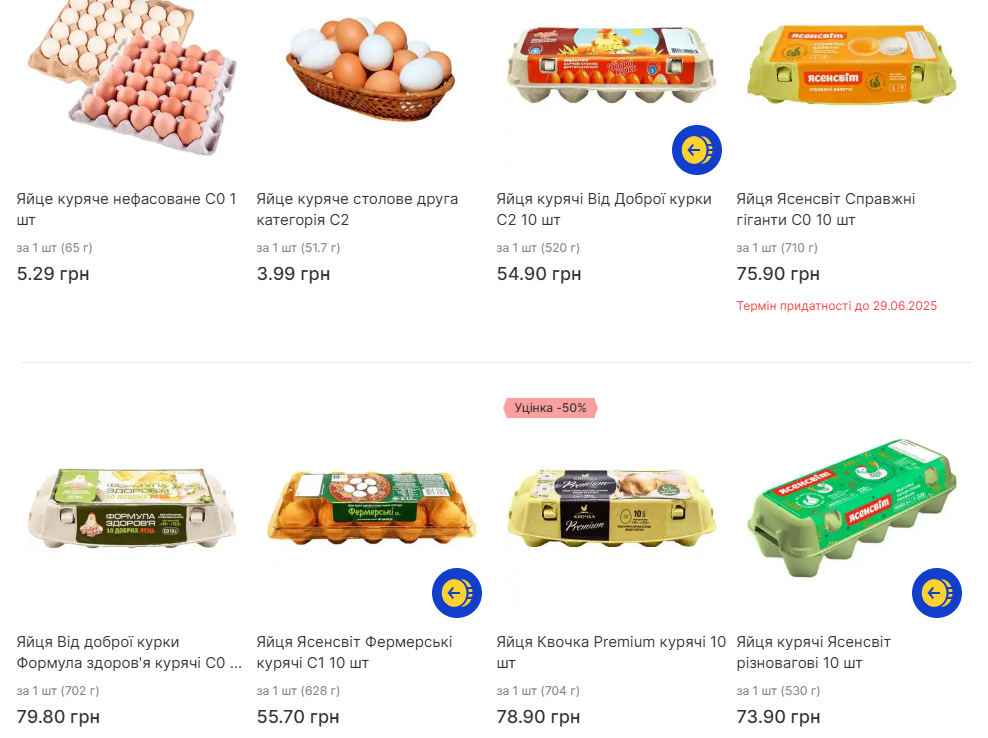 Упаковка яиц за 54 грн — где украинцам искать бюджетный продукт - фото 3