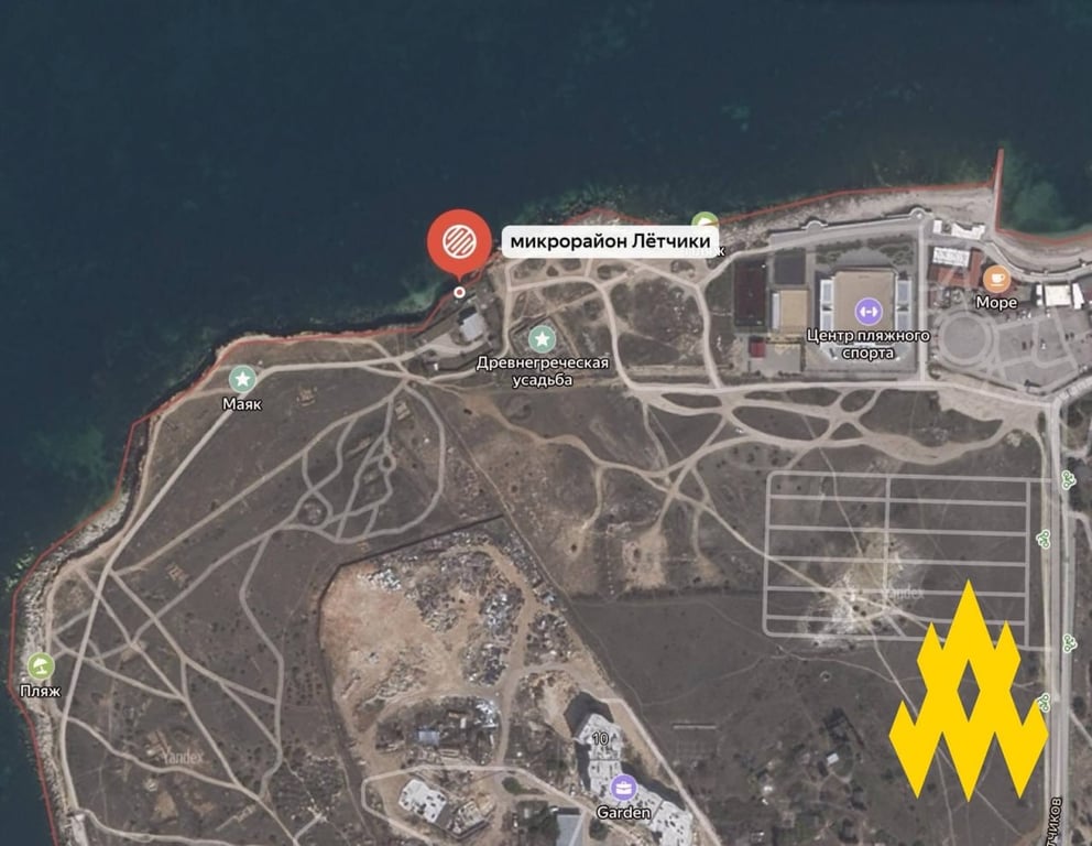 Розташування ЗРК на мапі