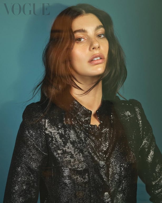 Американська фотомодель Камілі Морроне. Фото: instagram.com/voguemexico
