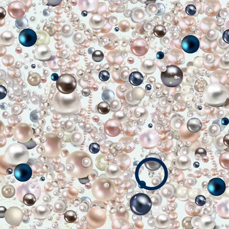 Головоломка для ювеліра — знайдіть діамант серед перлин за 20 секунд - фото 2