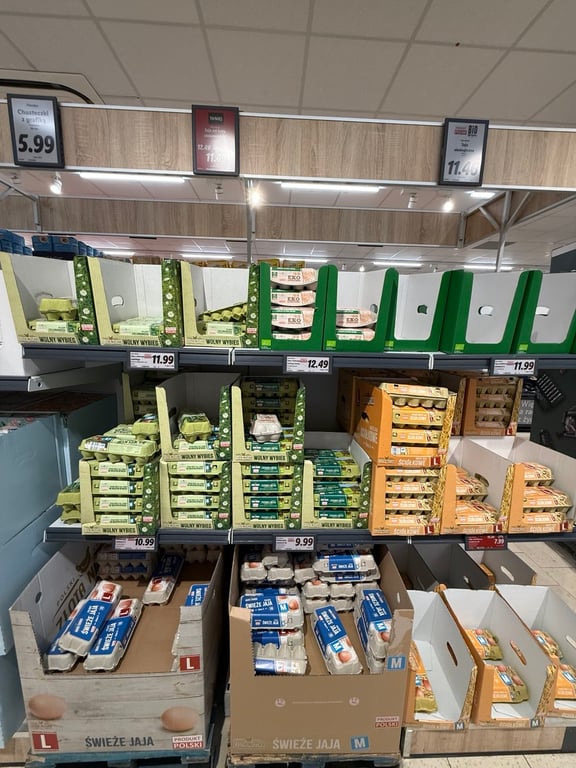 Яйця в Lidl
