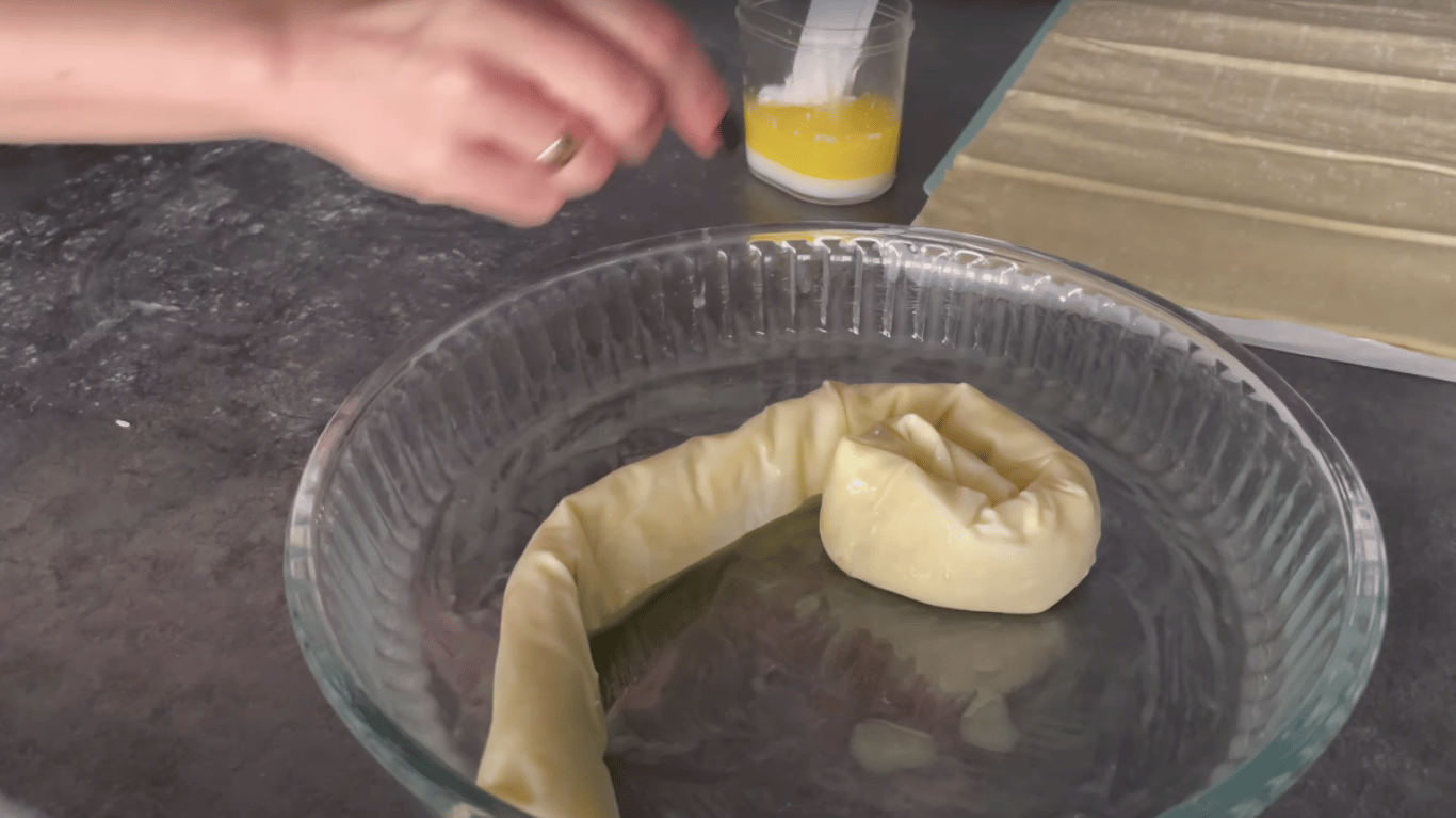 рецепт пирога зі шпинатом із тіста філо