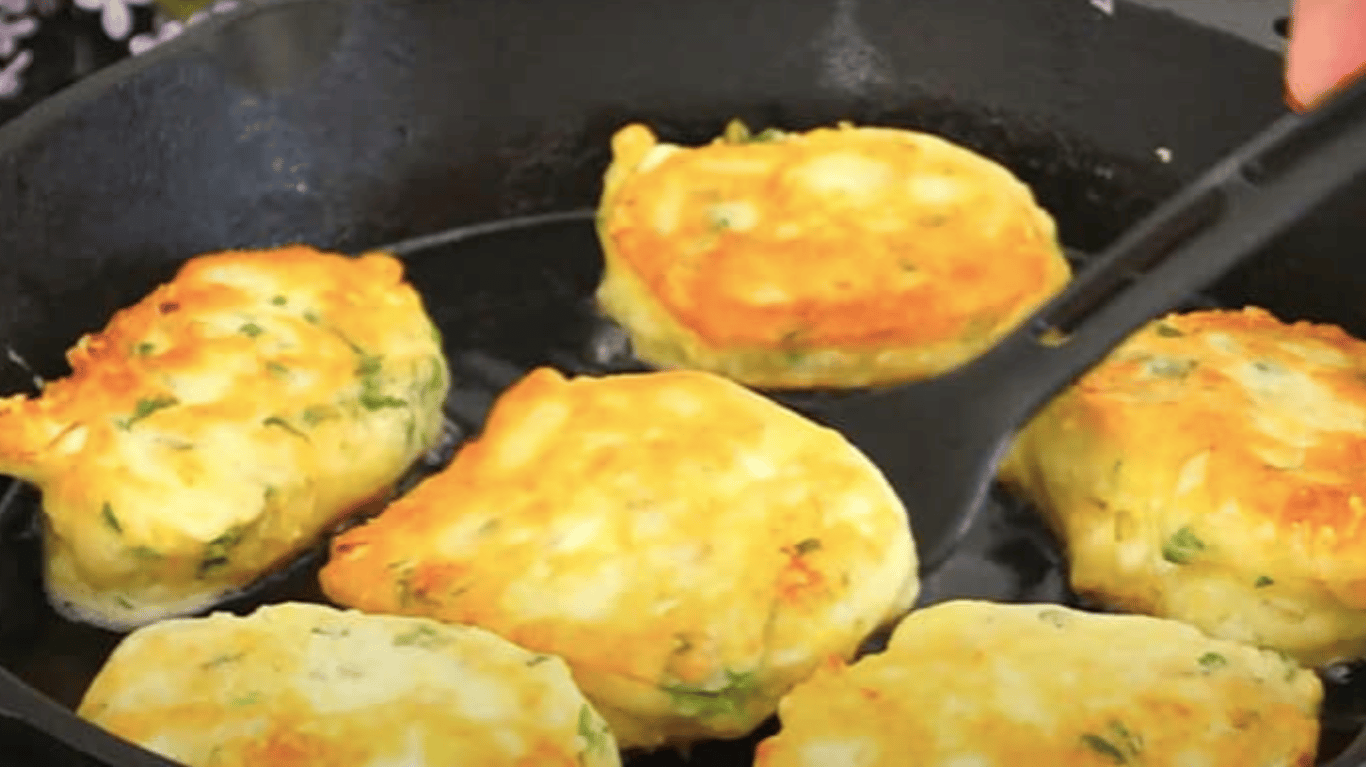 cheese and onion pies for breakfast