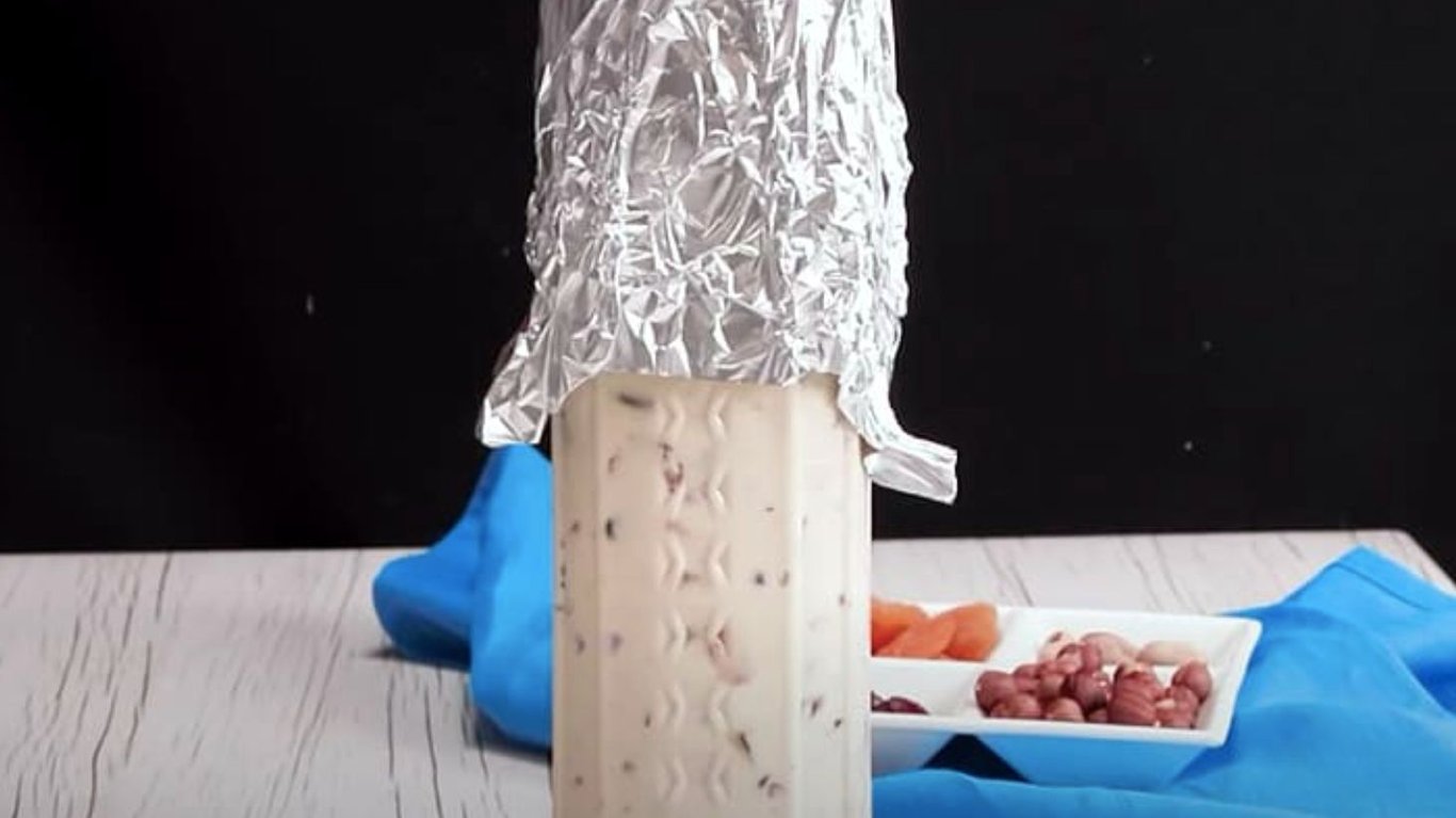 сирний торт з сухофруктами без випічки 