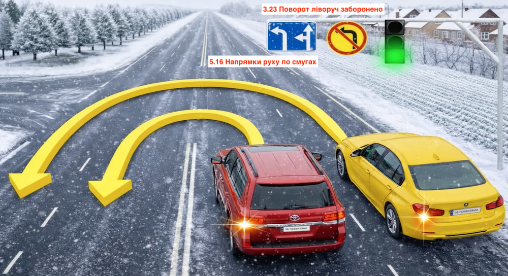 Тест ПДР: хто порушник