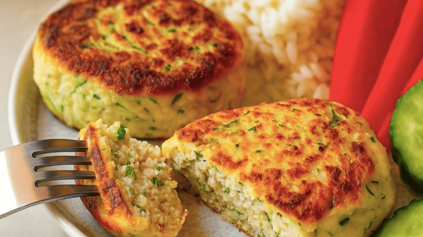 корисні котлети з курячим фаршем та натертим кабачком