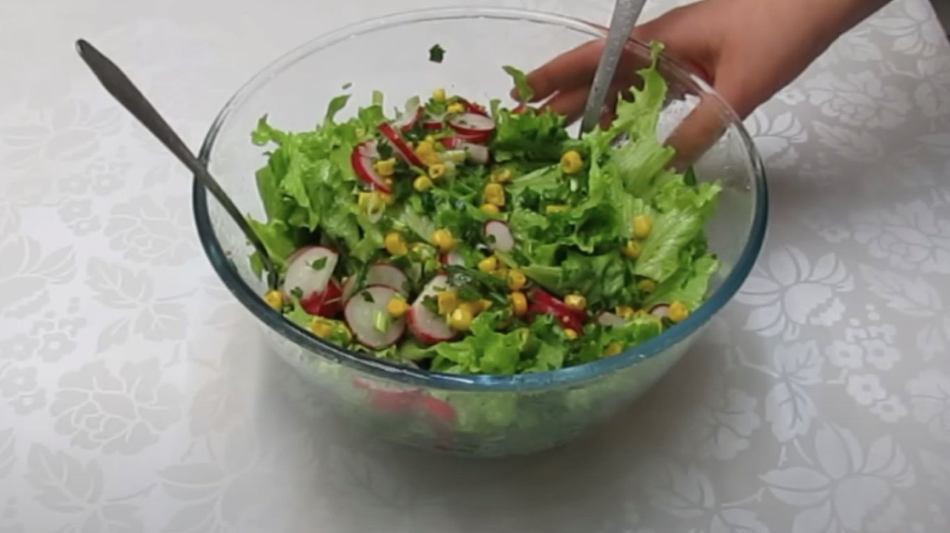 Овочевий салат без майонезу