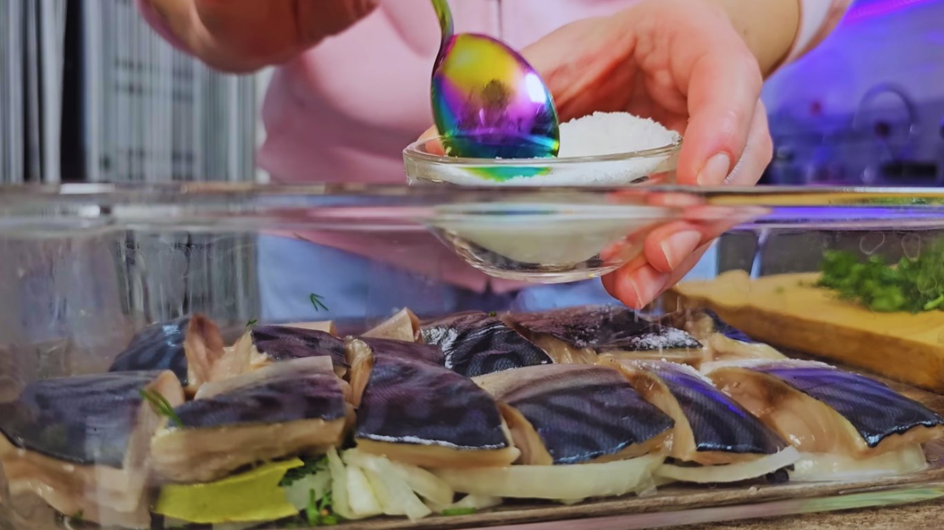 маринована домашня скумбрія