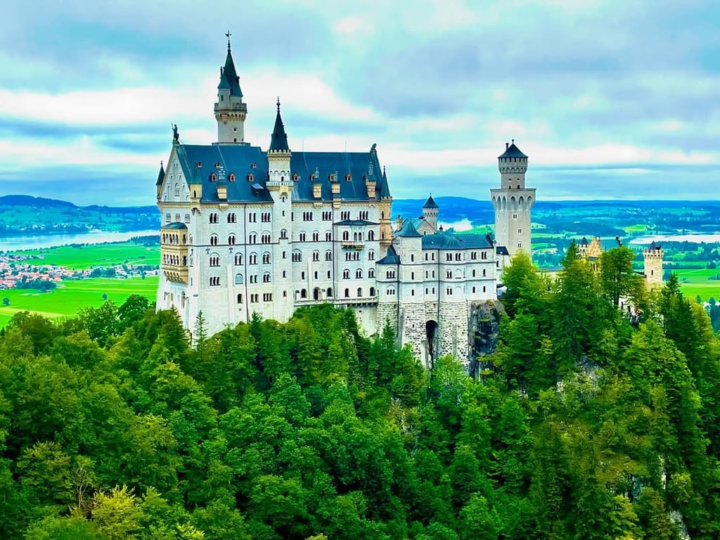 Замок Нойшванштайн - фото