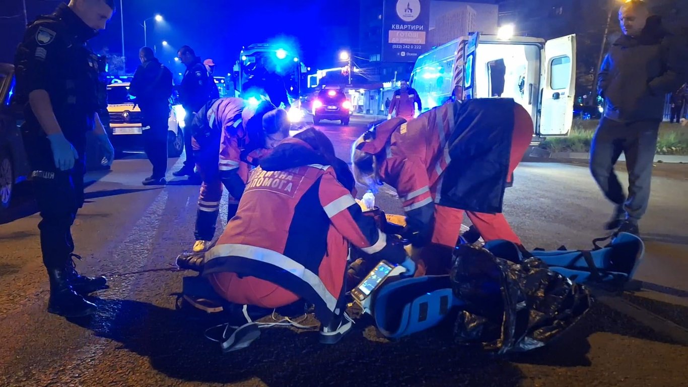 Таксист из Львова сбил пешеходку и сам погиб в ДТП
