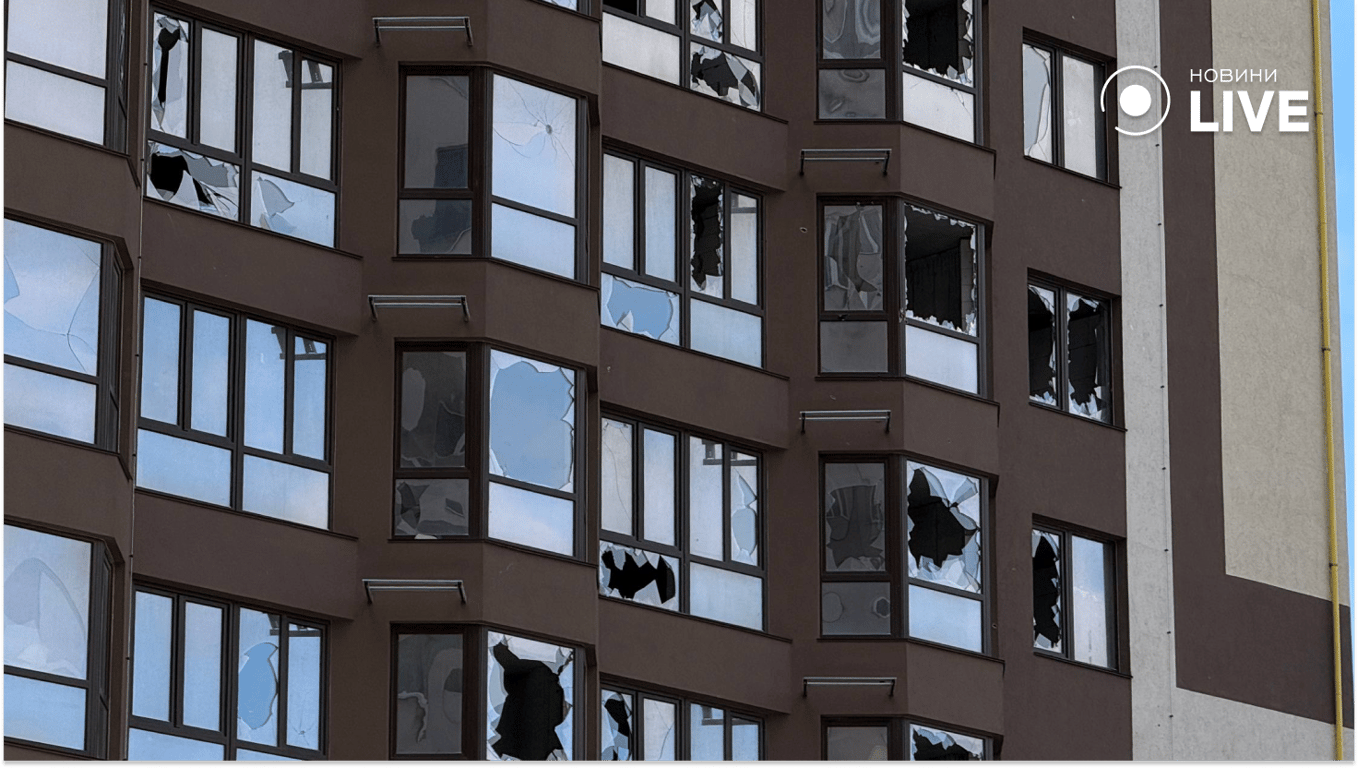 Обстріл Одеси дронами