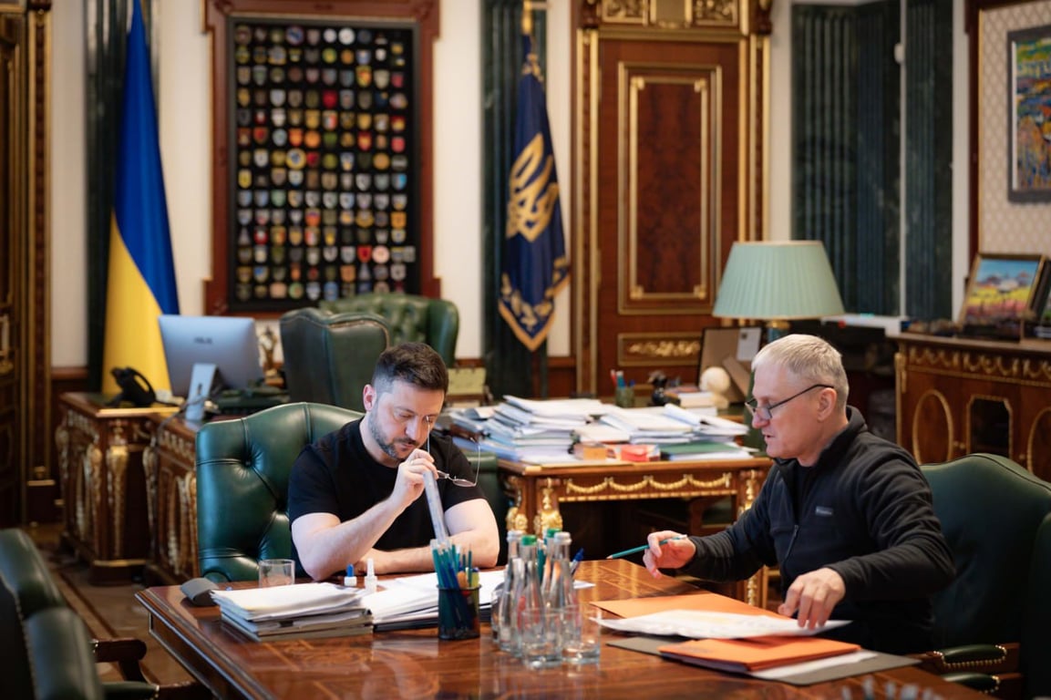 Володимир Зеленський та Олег Іващенко