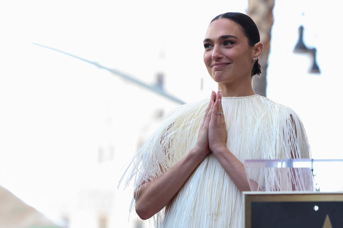 Галь Гадот на Алеї слави - фото