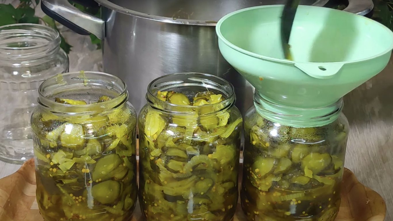 простой рецепт маринованных огурцов на зиму