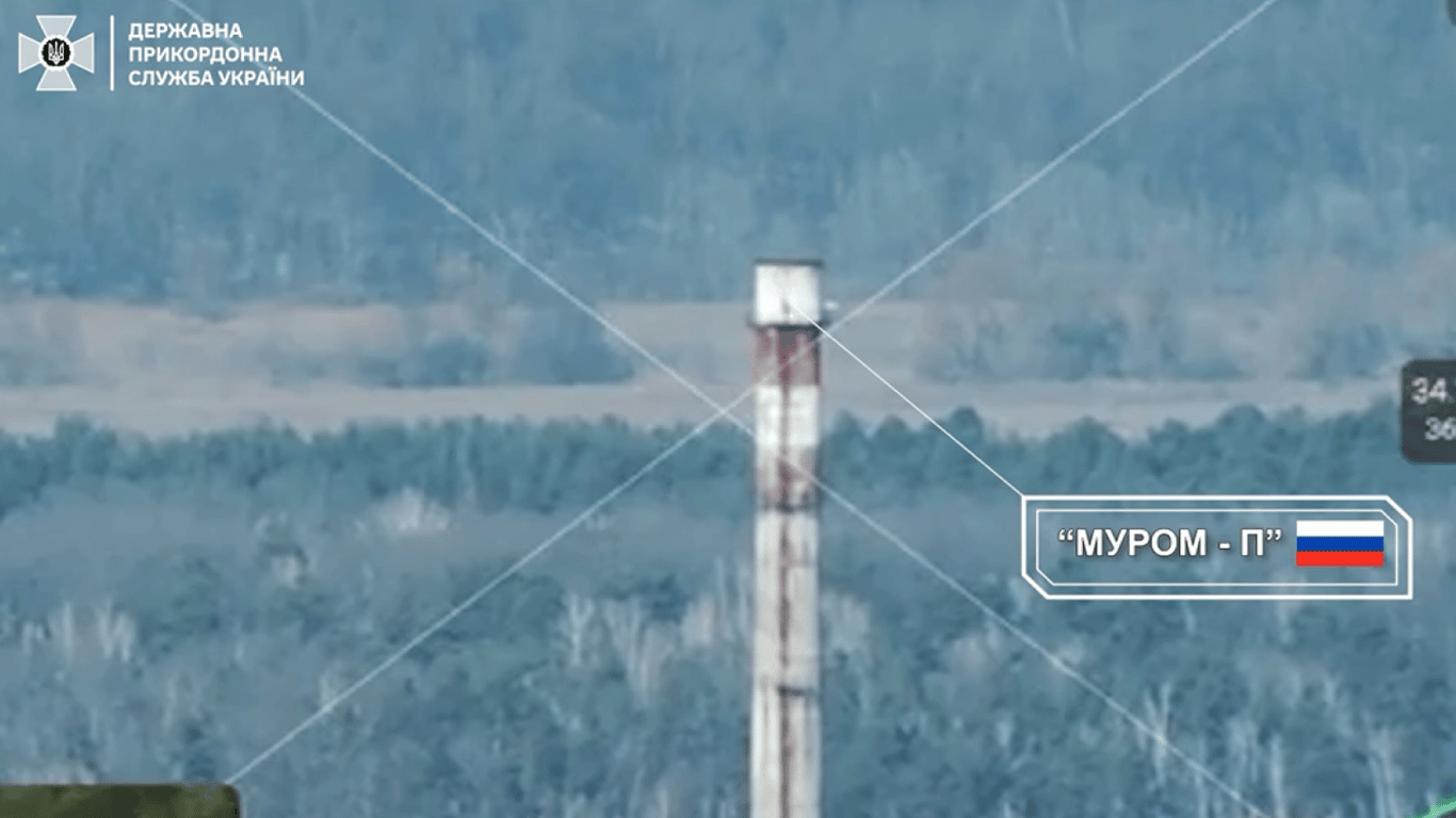 Прикордонники показали точні удари по російських комплексах спостереження "Муром-П"