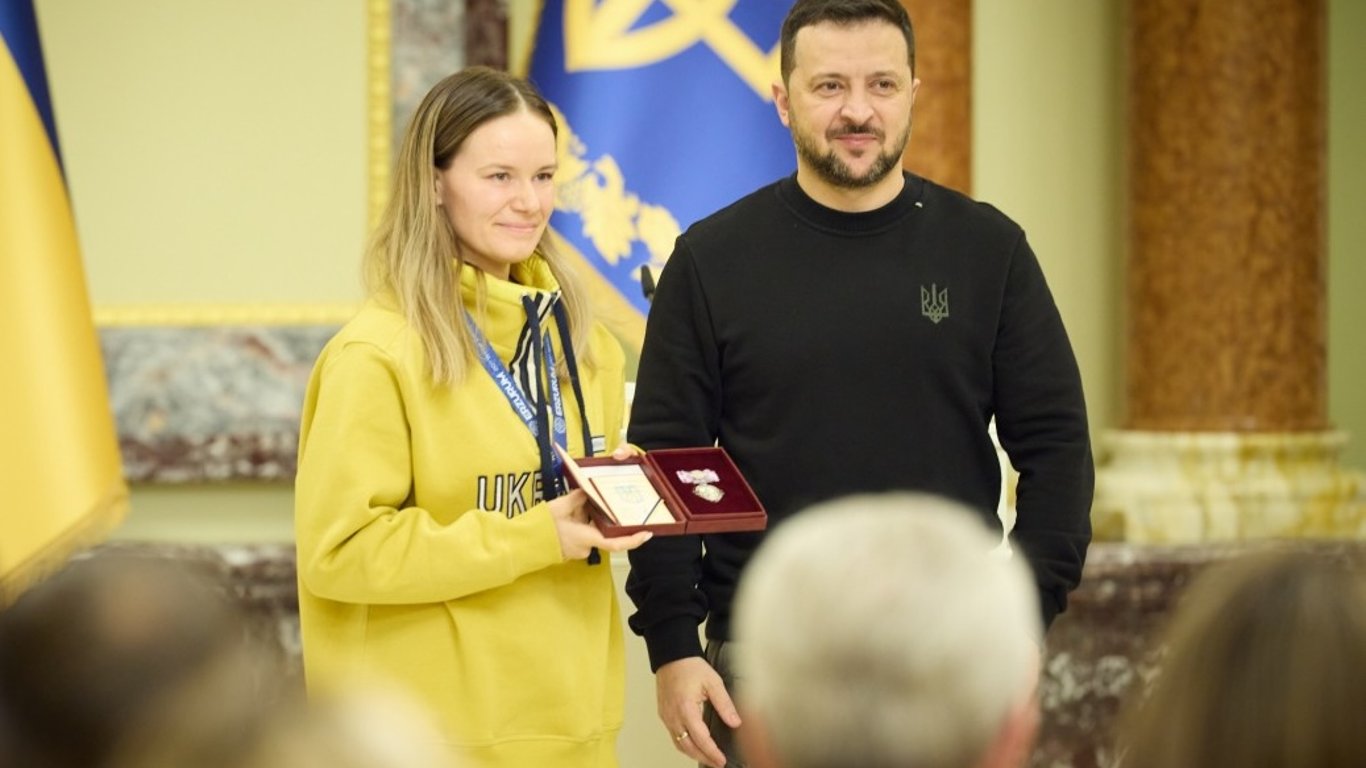 Зеленский наградил спортсменку из Львова орденом Княгини Ольги — какие у нее достижения