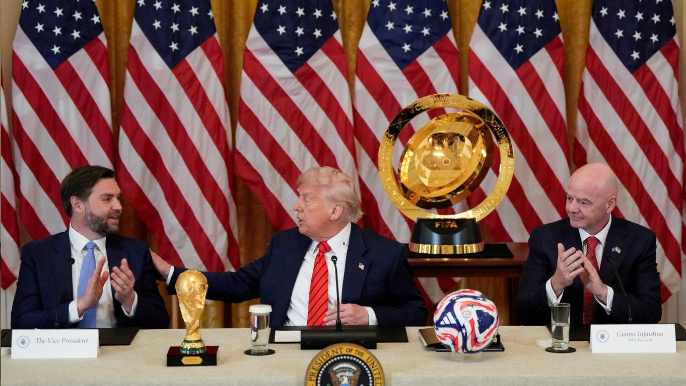 Дональд Трамп и Джанни Инфантино