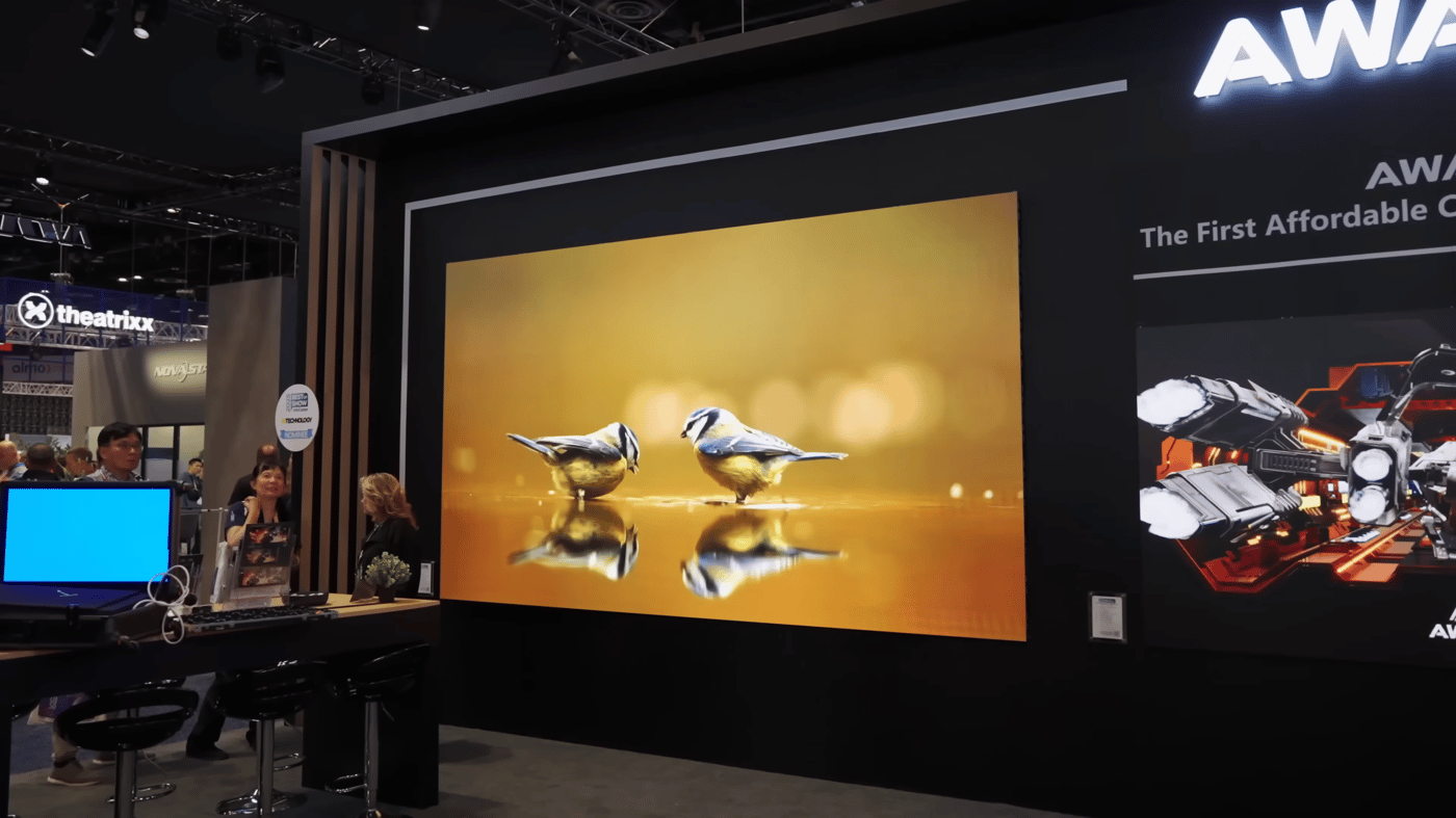 Панель с MicroLED-матрицей