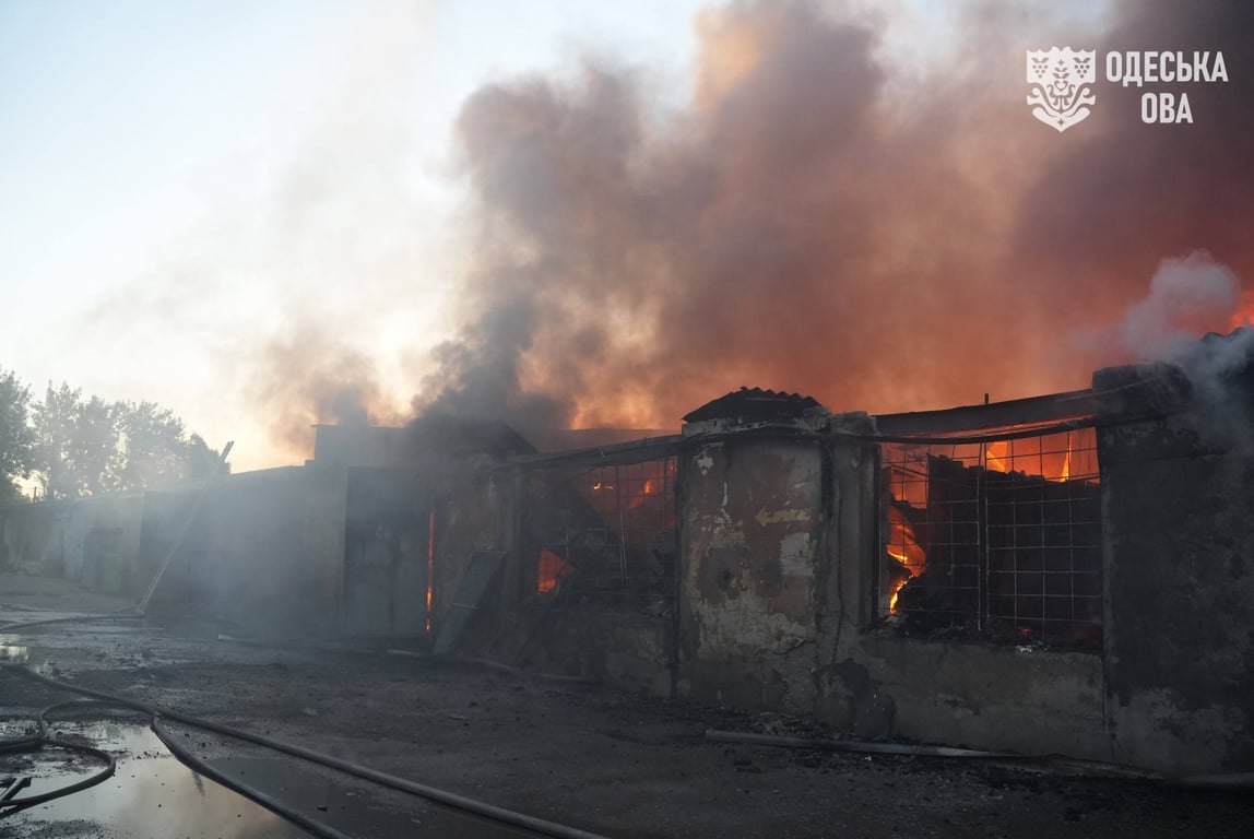 Російський обстріл Одещини 10 вересня