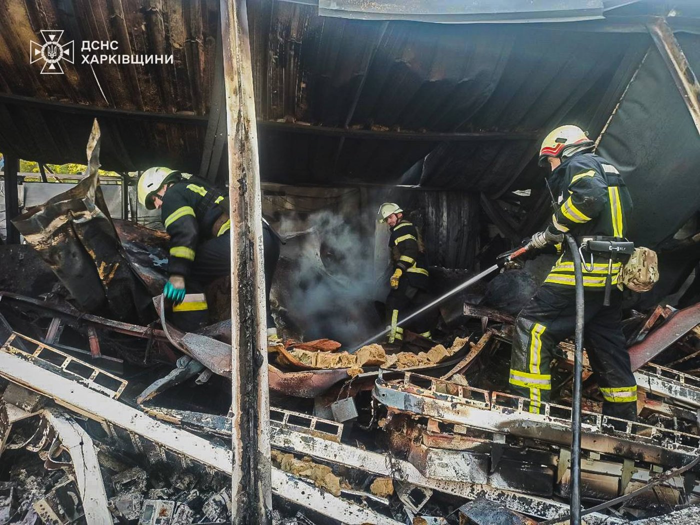 Russian strike hits railway in Lozova, Kharkiv Region — photo report