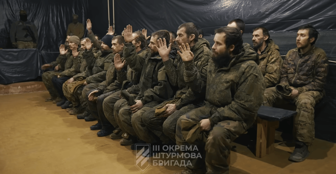 Полонені російські окупанти