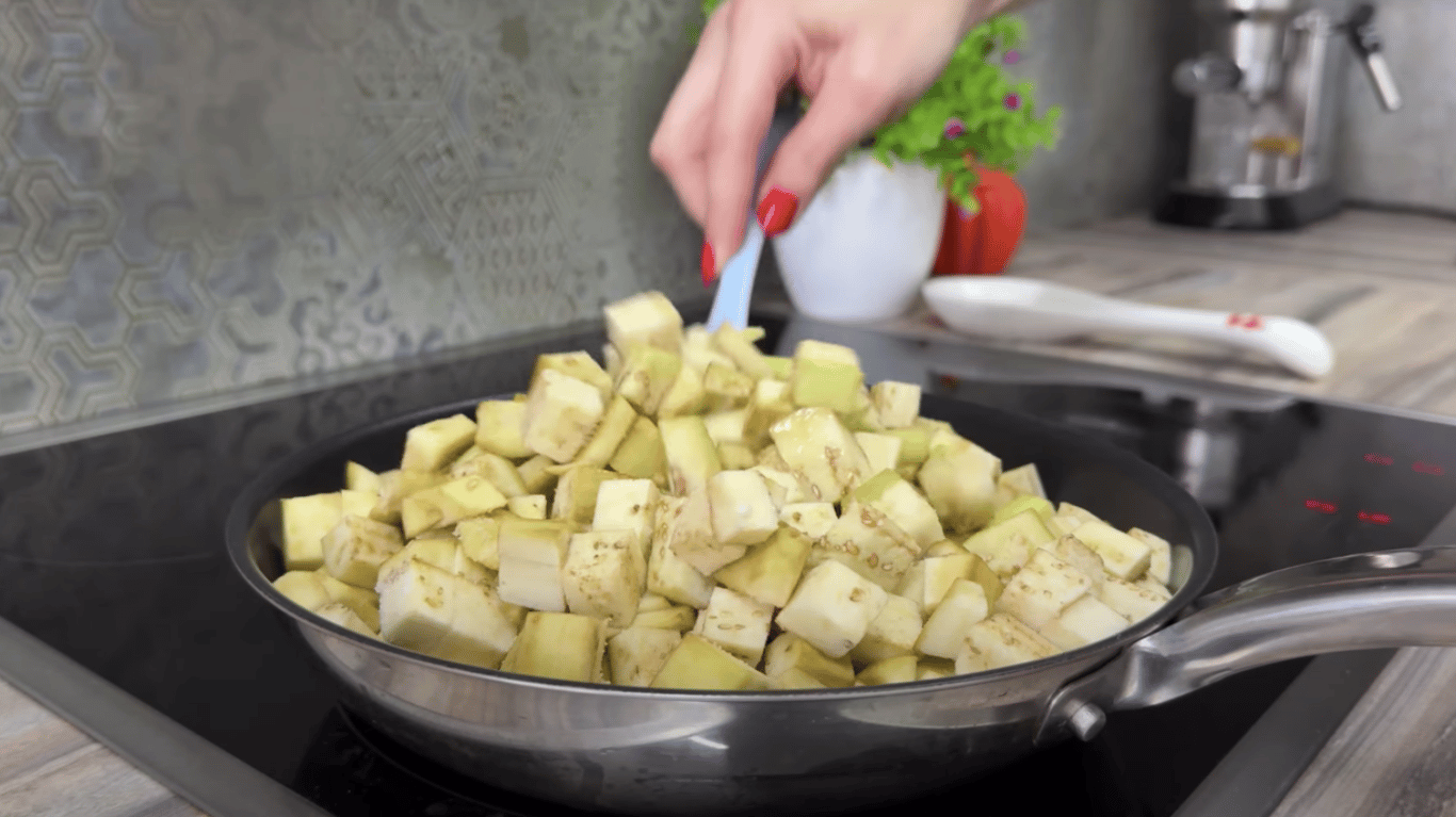 як приготувати ікур з баклажанів