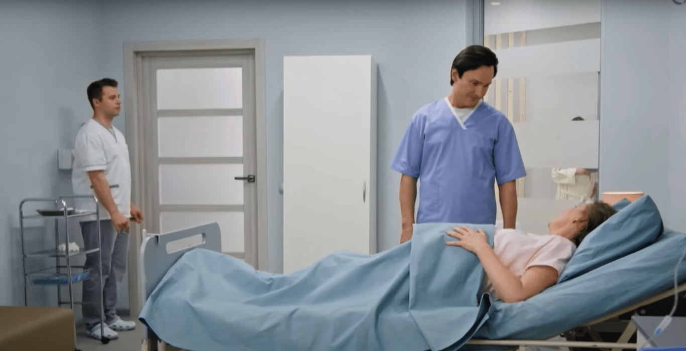 Сцена из сериала "Женский врач. Новая жизнь"