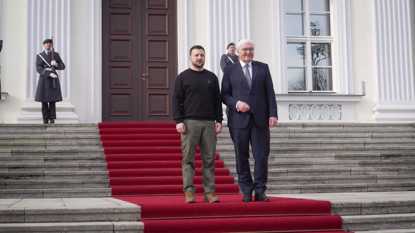 Зеленский встретился с президентом Германии — о чем говорили