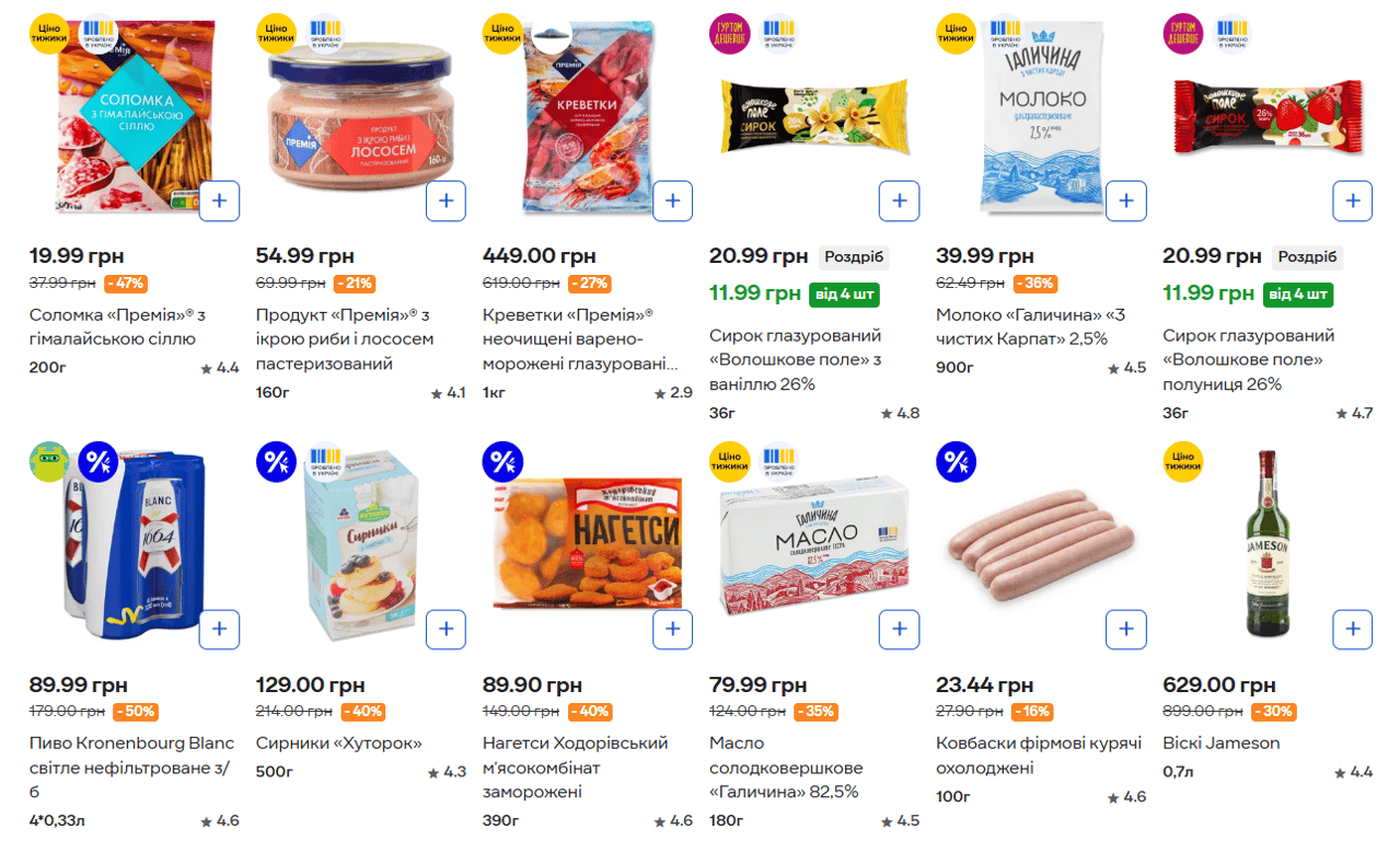 Ціни в супермаркетах різко впали: які продукти віддають зі знижками до 65% - фото 1