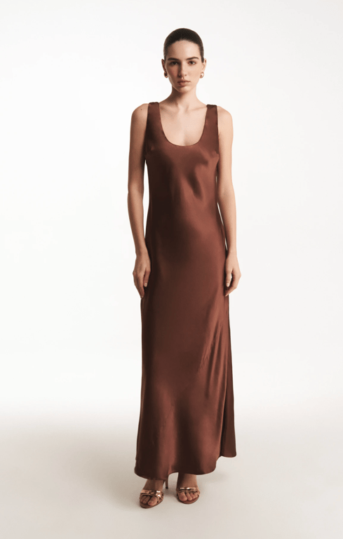 A dress that adds drama to the look