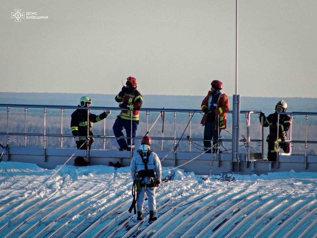 Чорнобильська АЕС гасіння пожежі