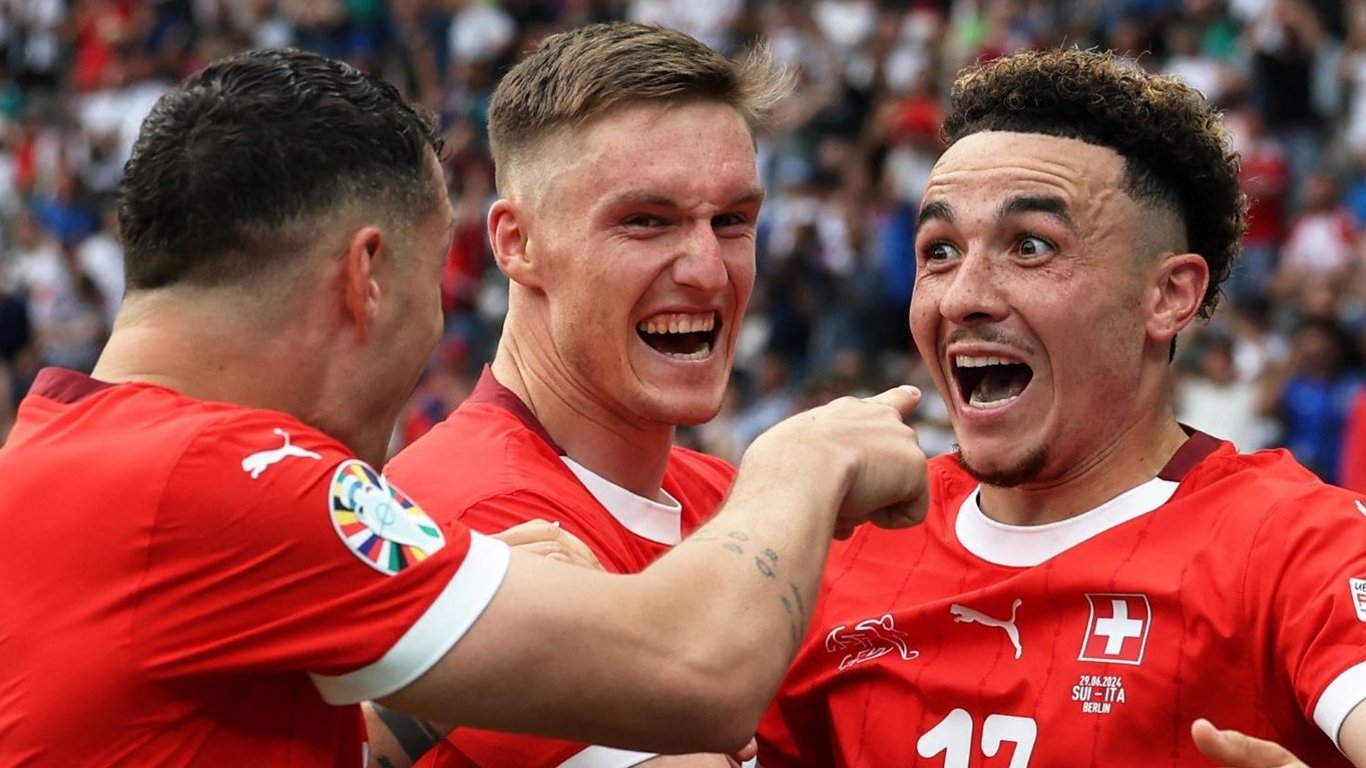 Швейцария победила Италию 2-0 и вышла в четвертьфинал Евро-2024