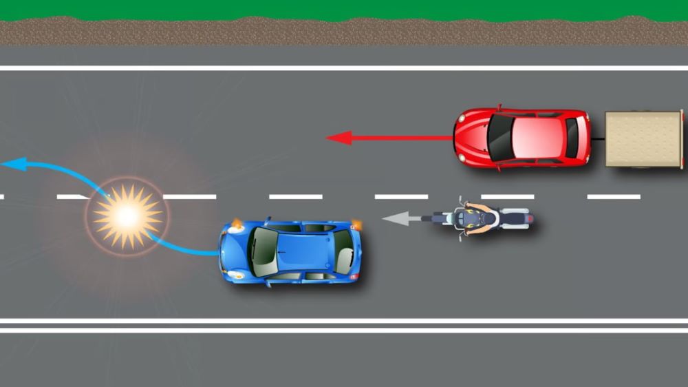 ПДР тестування — хто винен у ДТП, водій чи мотоцикліст - фото 1