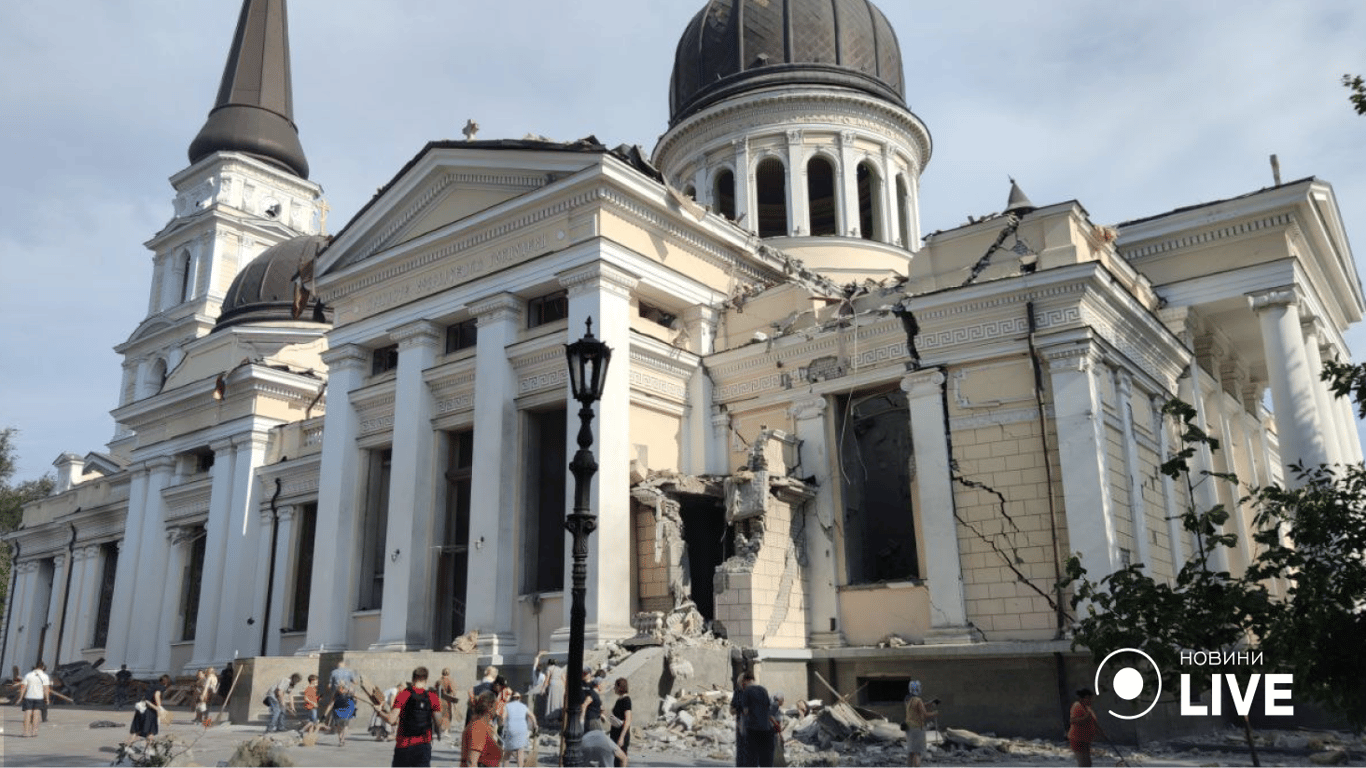 В Мінкульті оновили дані про пошкоджені пам’ятки архітектури в Одесі