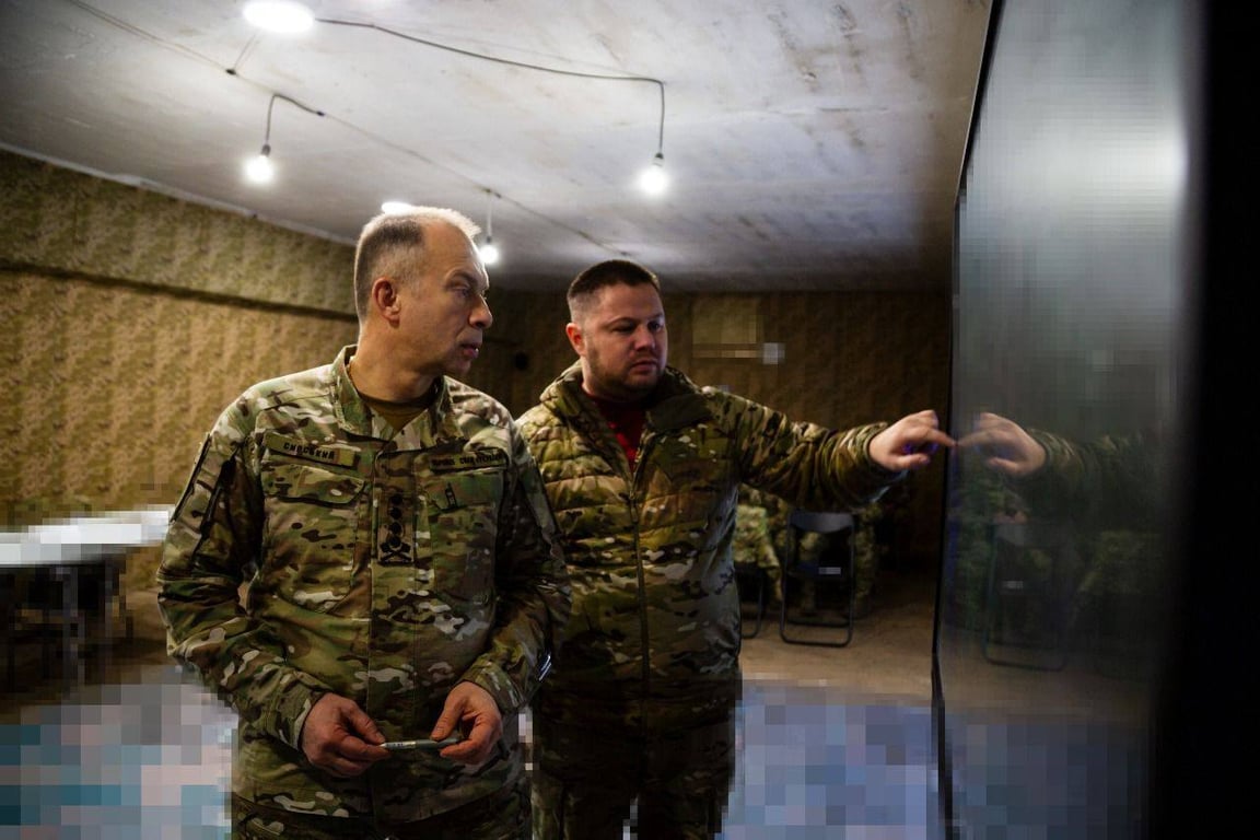 Сирський відвідав Покровський напрямок