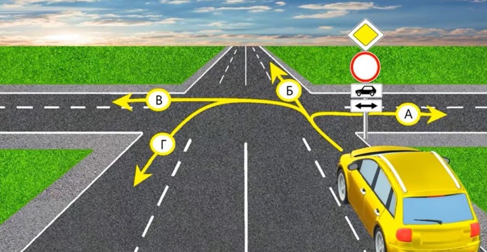 Підступний тест з ПДР — куди дозволяють проїхати дорожні знаки - фото 1