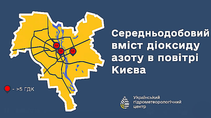 Укргідрометцентр попередив киян про надмірну концентрацію у повітрі отруйної речовини — деталі - фото 1