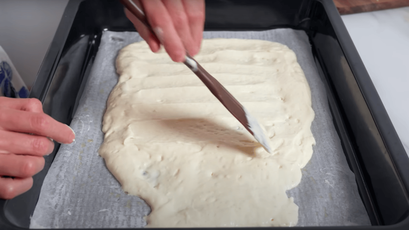 пиріг за хвилину, який краще піци, тісто на кефірі