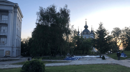 В Киеве снесли храм-МАФ, который незаконно построила община УПЦ (МП) - 290x166