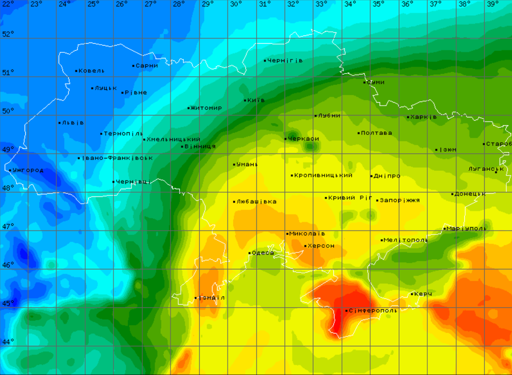 Яка погода буде 23 листопада