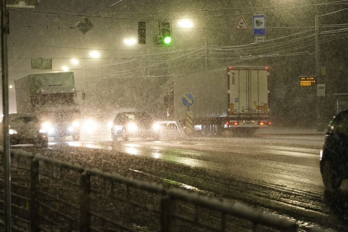 сніг в Києві