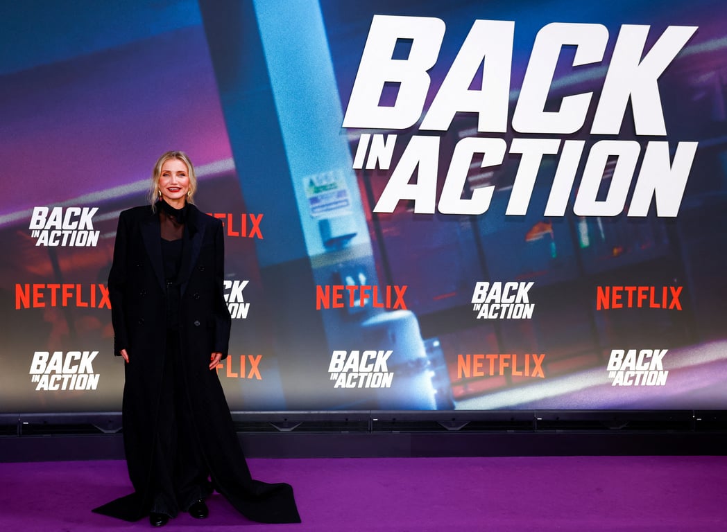 Камерон Діаз з'явилась на прем'єрі