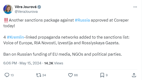 Які російські ЗМІ потраплять під санкції