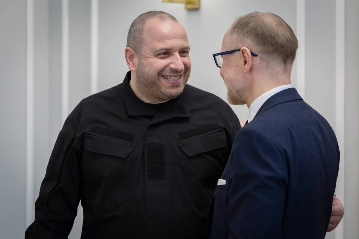 Рустем Умєров зустрівся з міністром оборони Латвії у Києві