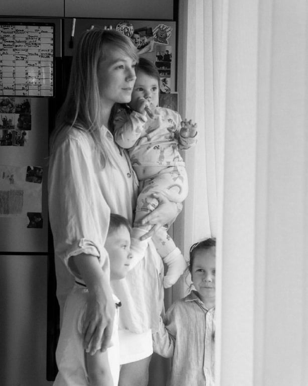 Светлана Тарабарова вместе с детьми